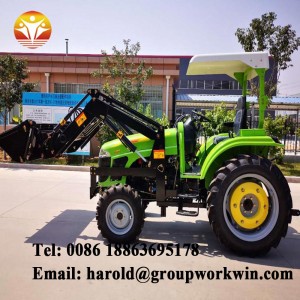 China SD604 60HP 4WD multi-purpose mini farm tractors